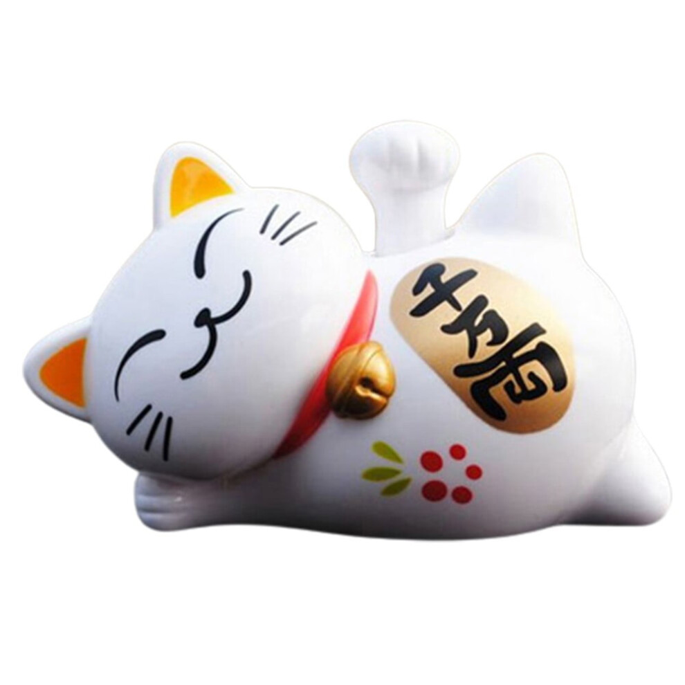 Solar Powered Lucky Waving Cat Maneki Neko 9314556547577