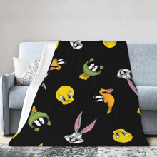 Bugs Bunny Hotel Blanket Ultra Soft Fleece 60x50 Inches