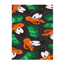 Daffy Duck plush throw blanket 40" x 30"