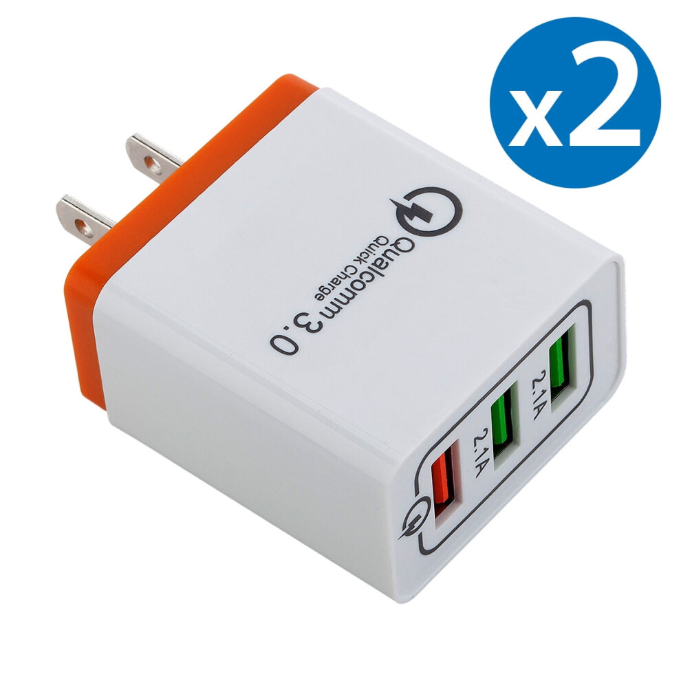 Freedomtech Usb Wall Charger Qc 3.0 3-Port 9314556551208
