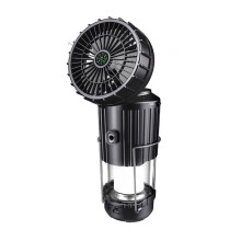 Livrdious LED camping lantern with fan 6-in-1 rechargeable