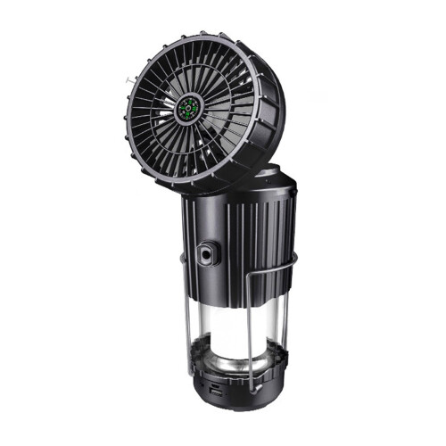 Livrdious LED camping lantern with fan 6-in-1 rechargeable