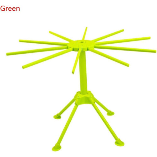 Foldable pasta drying rack green 1 pack 1