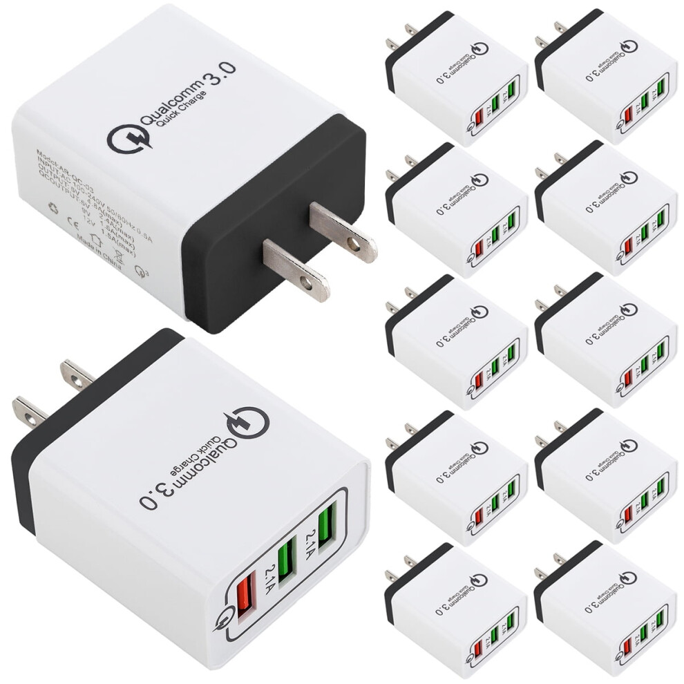 Freedomtech Qc 3.0 Usb Wall Charger 3-Port 9314556550966