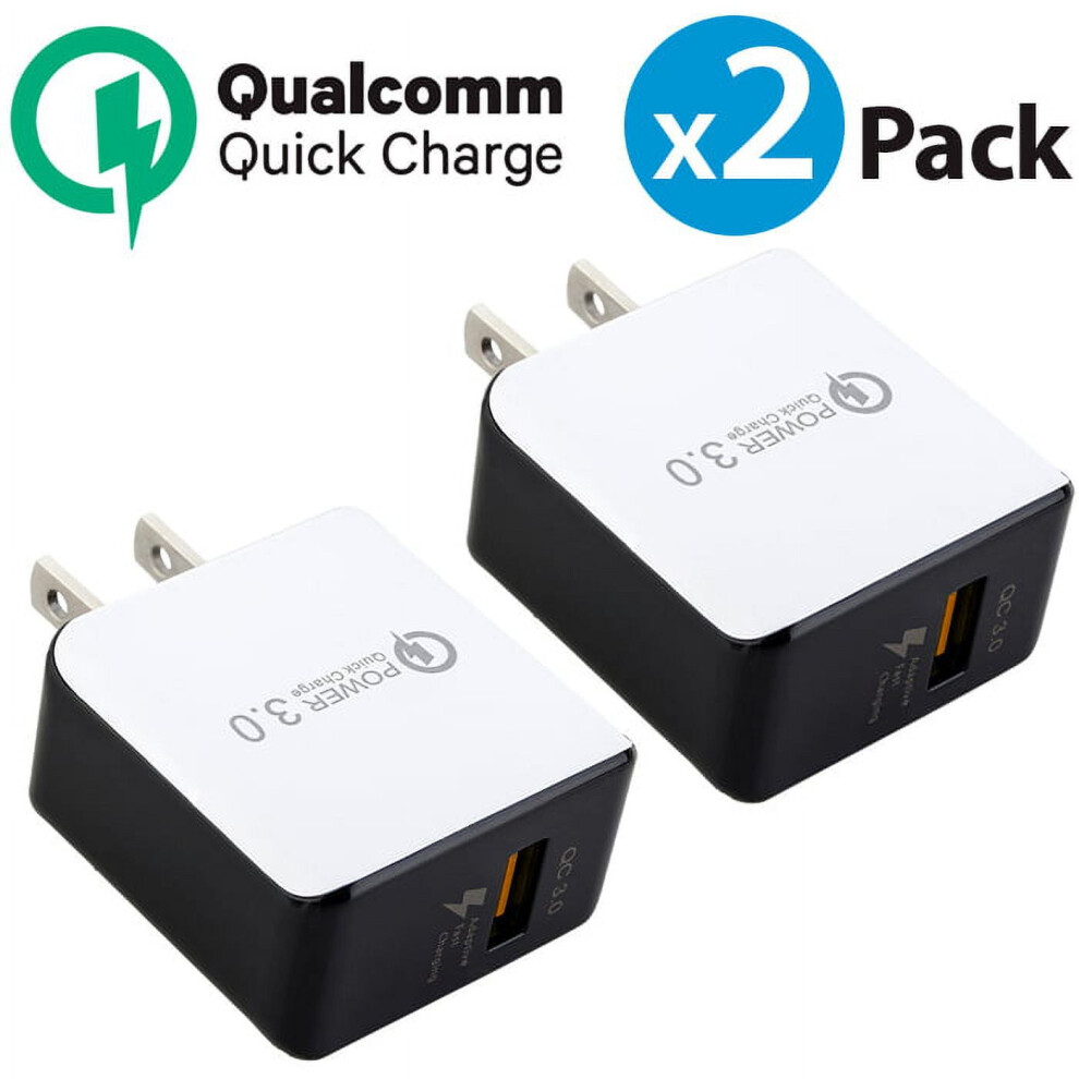 Freedomtech 3.0 Usb Wall Charger 18W 2-Pack 9314556551413