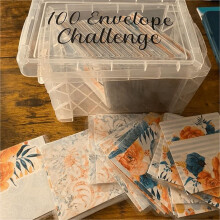 100 Envelope Challenge Box Set 10000 USD Savings
