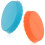 Silicone Can Covers for Soda Cans Orange Blue 2pcs 1