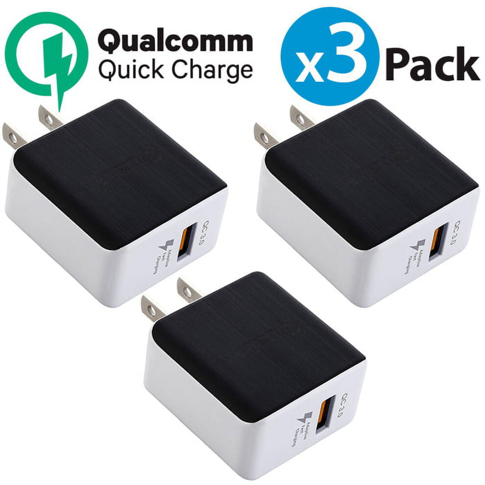 Freedomtech 3.0 Usb Wall Charger 18W 3-Pack 9314556551475