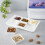 Livrdious snack and fruit tray 6-slot plastic organizer 1