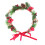 Christmas wreath headband with berries and pine 1