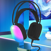 Livrdious gaming headset 7.1 surround sound USB with