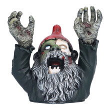 Resin zombie gnome garden statue outdoor decor