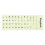 Keyboard Sticker English 1 Sheet 1