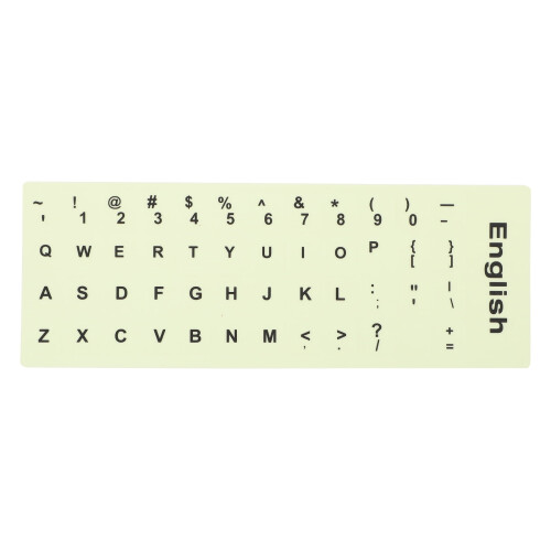Keyboard Sticker English 1 Sheet
