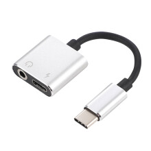 Lixi USB-C to 3.5mm Audio Adapter with Mic and Charging