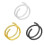 Stainless Steel Spiral Nose Ring Stud 3 pcs 1