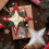 Christmas patchwork star template set four corner 1