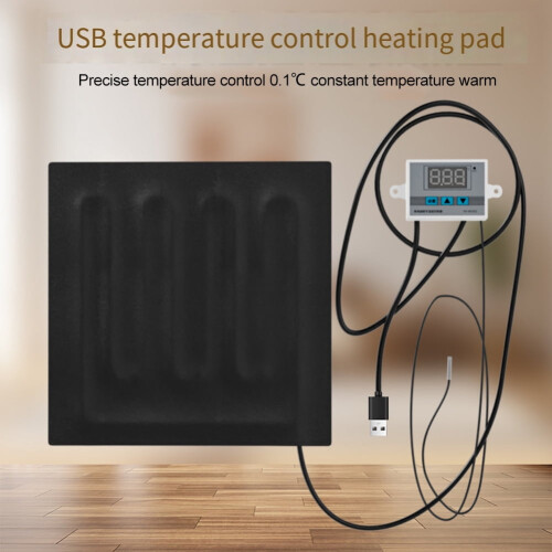 Electric Heating Pad USB Portable with Digital Temp Control 2