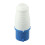240V 16A Blue Industrial Plug Socket IP44 2P+E 3