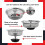 Kitchen Sink Strainer Stainless Steel Universal 1 Pack 6