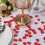 Plastic Heart Decorations 240pcs 6