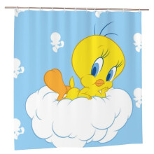 Bugs Bunny shower curtain polyester waterproof 72x72 inches