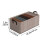Storage Basket Bin Rectangular with Handles 1 Pack 3