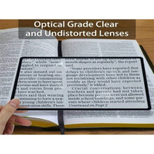 LOVEVER Magnifying Glass Lightweight Clear 1pc