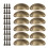 Shell-shaped antique bronze cabinet knobs 12 pcs 2
