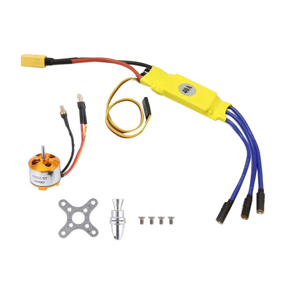 2212 Kv2200 Brushless Motor With 40A Esc For Drones 9370362091185