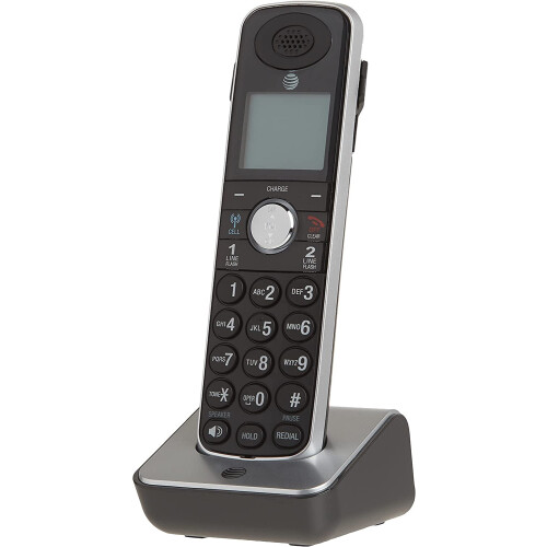 AT&T TL86009 Cordless Handset Black/Silver 1-Pack