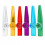 Red brass kazoo flute instrument single 4