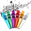 Red brass kazoo flute instrument single 5