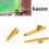 Red brass kazoo flute instrument single 7