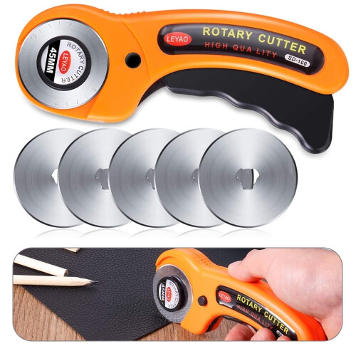 LNKOO rotary cutter 45mm with 5 blades