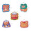 Bear Mouse Pad Waterproof Desk Mat 5PCS 2