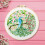 Flower Embroidery Kit for Beginners with Pre-Printed Design 4