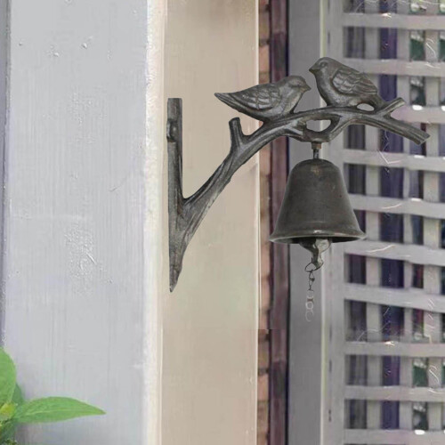 Rustic Iron Dinner Bell Indoor Outdoor 1 Piece 2
