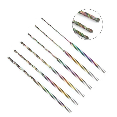 Spiral Drill Bit Hardened Steel 2.35mm Shank 75mm 1