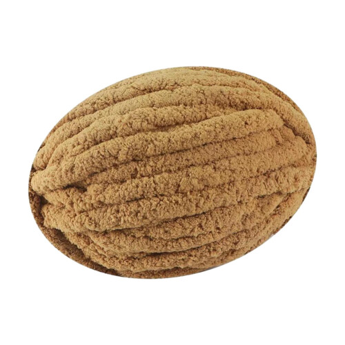 Khaki Chunky Polyester Yarn for Crocheting and Knitting 1