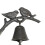 Rustic Iron Dinner Bell Indoor Outdoor 1 Piece 7