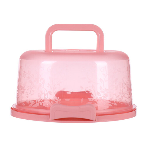 Transparent Cake Carrier with Lid 10 Inches