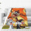 Bugs Bunny anime blanket soft flannel 60"x50" 1