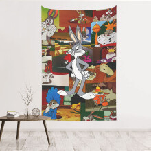 Bugs Bunny tapestry wall decor for men and boys