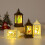 Christmas snow globe lantern 5.5 inches plastic 3