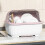 Kitchen Dishware Organizer with Adjustable Rack and Lid 1