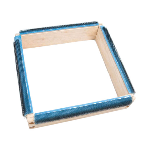Square embroidery hoop wooden removable frame for cross 2