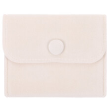 Jewelry Bag Flannelette Small Gift Pouch with Snap Button
