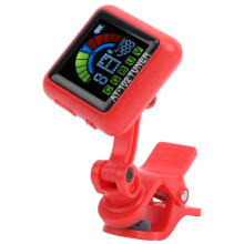 Guitar Tuner Clip-On Rechargeable with LCD Display 1 Pack