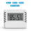 Digital Temperature and Humidity Meter Ultra-Thin Black 4